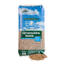 Granulés de Bois EO2 - Sac