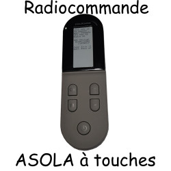 Radiocommande ASOLA à touches